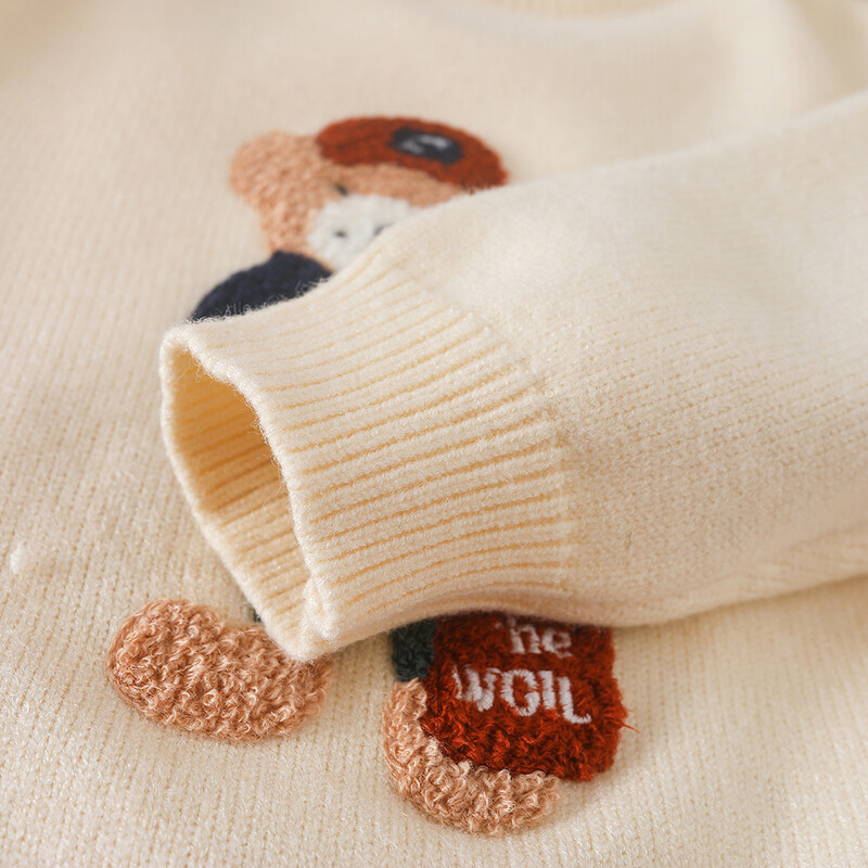 Pulover pentru fete, toamnă iarnă, îmbrăcăminte tricotată, pulover pentru copii, desene animate, drăguț, pulover cald, îmbrăcăminte