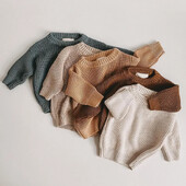 Pulover cu gât rotund pentru copii Top tricotat pentru bărbați Copii Femei 2023 Stil toamnă/iarnă Pulover cu gât turnu