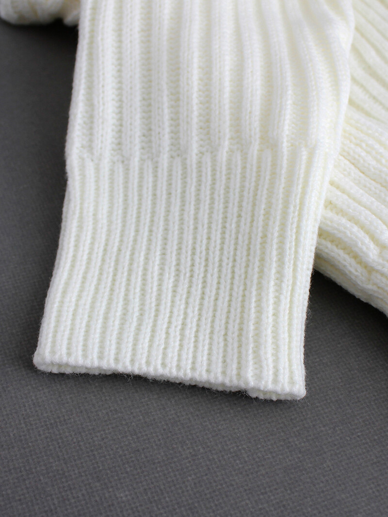 Női hosszú ujjú, váll nélkül szexi alkalmi pulóver tavaszi, őszi és téli