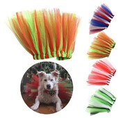 Krāsaini svārki mājdzīvnieku princeses svārki Mīksta Cosplay buldoga kleita mazam mājdzīvnieka sieta sunim Tutu svārki Princeses mājdzīvnieku svārki suņa kostīms