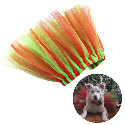 Krāsaini svārki mājdzīvnieku princeses svārki Mīksta Cosplay buldoga kleita mazam mājdzīvnieka sieta sunim Tutu svārki Princeses mājdzīvnieku svārki suņa kostīms