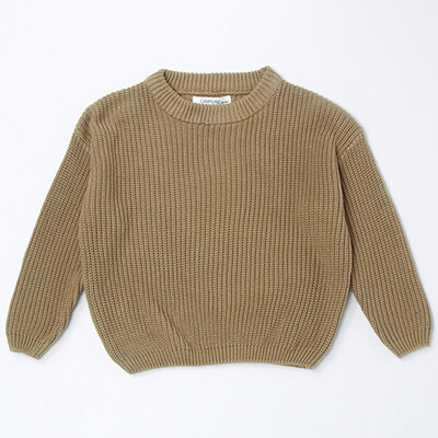 Pulovere de culoare pură pentru copii, băieți, fete, pulovere, toamnă, pentru copii, fete, cu mâneci lungi, color caramel, tricot, pentru copii