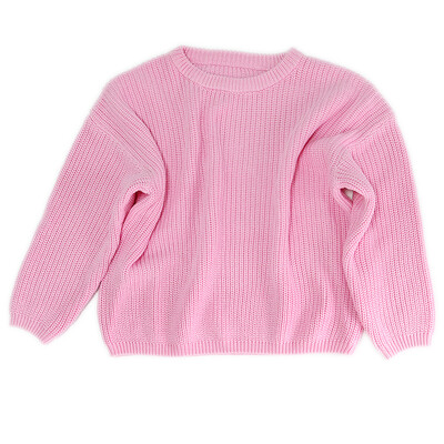 Κορυφαία μόδα Βρεφικό πουλόβερ Χειμερινά παιδικά ρούχα για κορίτσια Εύκαμπτα Top Απλό πλεκτό μαλακό για μωρά αγόρια Κοριτσίστικα πουλόβερ