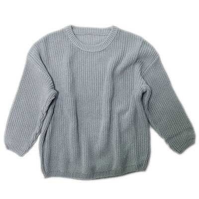 Κορυφαία μόδα Βρεφικό πουλόβερ Χειμερινά παιδικά ρούχα για κορίτσια Εύκαμπτα Top Απλό πλεκτό μαλακό για μωρά αγόρια Κοριτσίστικα πουλόβερ
