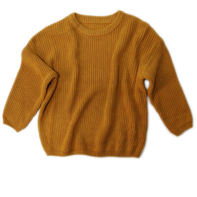 Κορυφαία μόδα Βρεφικό πουλόβερ Χειμερινά παιδικά ρούχα για κορίτσια Εύκαμπτα Top Απλό πλεκτό μαλακό για μωρά αγόρια Κοριτσίστικα πουλόβερ