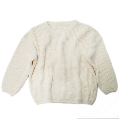 Κορυφαία μόδα Βρεφικό πουλόβερ Χειμερινά παιδικά ρούχα για κορίτσια Εύκαμπτα Top Απλό πλεκτό μαλακό για μωρά αγόρια Κοριτσίστικα πουλόβερ