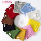 Φθινόπωρο Παιδικά Πλεκτά Πουλόβερ Πουλόβερ για μωρά αγόρια για κορίτσια Casual Μακρυμάνικα πουλόβερ για αγόρια για κορίτσια Παιδικά πουλόβερ πλεκτά καραμέλα