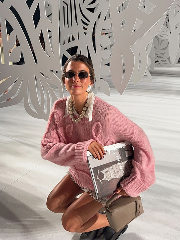 Pulover tricotat cu gât rotund, la modă pentru femei, pulover șic cu mânecă lungă, groasă, largi, 2024, îmbrăcăminte de stradă pentru navetă nouă