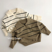 Φθινόπωρο Χειμώνας μωρό κορίτσια αγόρια πλεκτά πουλόβερ μπλούζες Casual χαλαρά πουλόβερ πουλόβερ Παιδικά πουλόβερ Παιδικά πλεκτά ρούχα