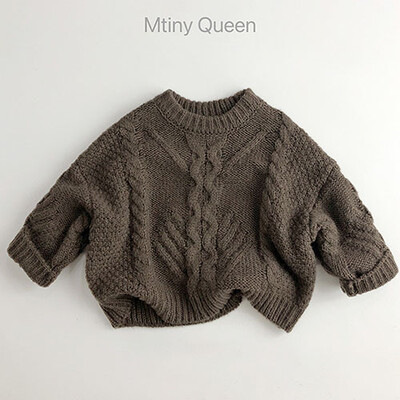 Φθινόπωρο Χειμώνας μωρό κορίτσια αγόρια πλεκτά πουλόβερ μπλούζες Casual χαλαρά πουλόβερ πουλόβερ Παιδικά πουλόβερ Παιδικά πλεκτά ρούχα