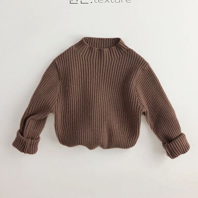 Φθινόπωρο Χειμώνας μωρό κορίτσια αγόρια πλεκτά πουλόβερ μπλούζες Casual χαλαρά πουλόβερ πουλόβερ Παιδικά πουλόβερ Παιδικά πλεκτά ρούχα