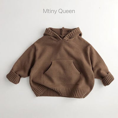 Φθινόπωρο Χειμώνας μωρό κορίτσια αγόρια πλεκτά πουλόβερ μπλούζες Casual χαλαρά πουλόβερ πουλόβερ Παιδικά πουλόβερ Παιδικά πλεκτά ρούχα