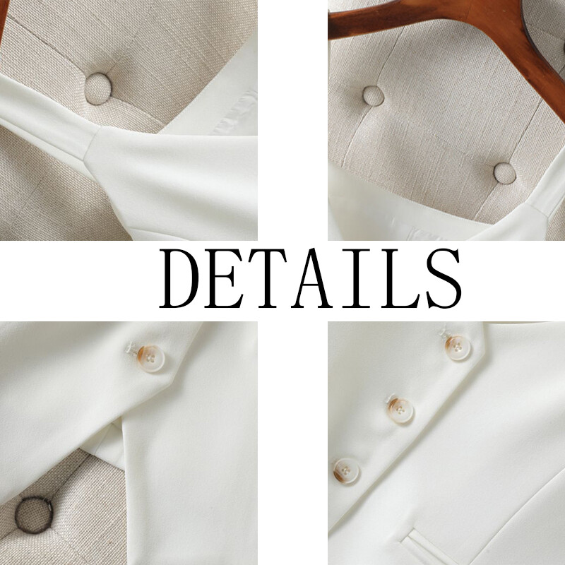 Vestes Sievietēm Apgriezts Hotsweet V-veida kakla izgriezums Pavasara Vintage Estētiski Populārs Jauns ikdienišķs Korejiešu Stils Vispārpiemērots Vienkāršs Ikdienas Elegants