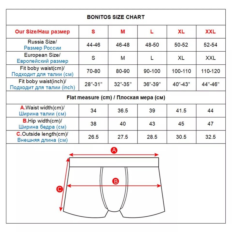 4 buc. Lenjerie de corp pentru bărbați Boxeri din bumbac Pachet de chiloți pentru bărbați Boxershorts Chiloți pentru bărbați Slip New Homme Boxer Sexy