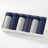 4db Boxer Férfi Bugyi Alsónadrág Férfi Boxer Fehérnemű Pamut Férfi Alsónadrág Férfi Puha Kényelmes Bugyi Boxer Rövidnadrág