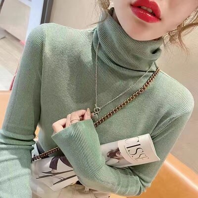 Πολυτελή πουλόβερ πουλόβερ Γυναικεία vintage ζιβάγκο κασμίρ Σχεδιαστής πλεκτά μακριές μπλούζες μόδας Χειμώνας 2024 Γυναικείο πουλόβερ μόδας