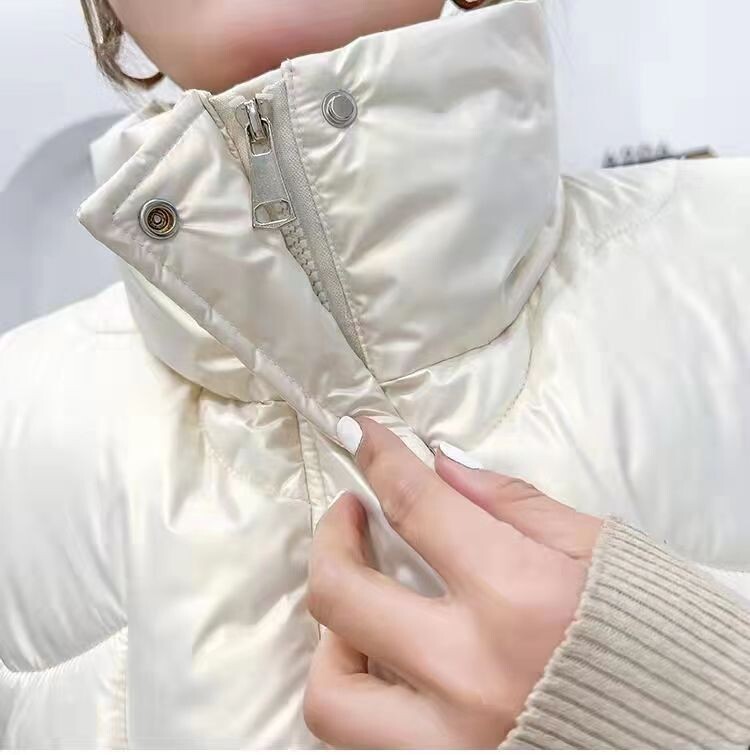 2024 új pehely pamut mellény női őszi téli parkok vastag, meleg pamut párnázott mellények kabát női ujjatlan puffer mellények