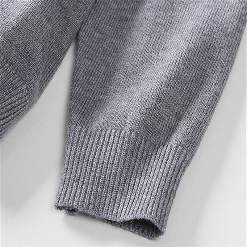 Beebitüdrukute talveriided Solid Lastele Kootud Kampsun Pehmed Riided Tüdrukutele Kilpkaelusega Lasteriided vanuses 2-10 aastat