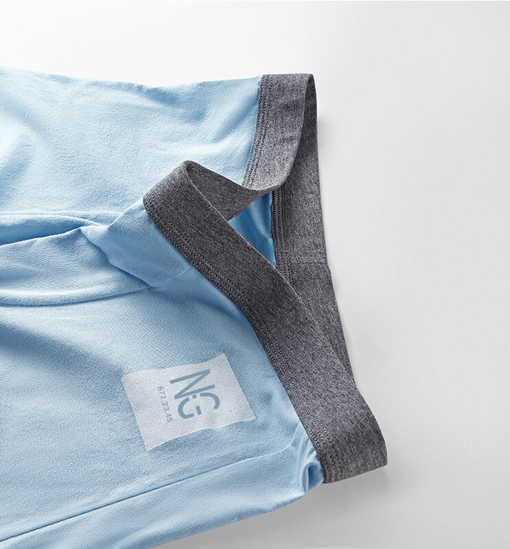 4vnt Vyriški apatiniai Bokseriniai šortai Vyriški apatinės kelnaitės Seksualios kelnaitės Medvilniniai bokseriai Minkšti kvėpuojantys drėgmę sugeriantys elastiniai