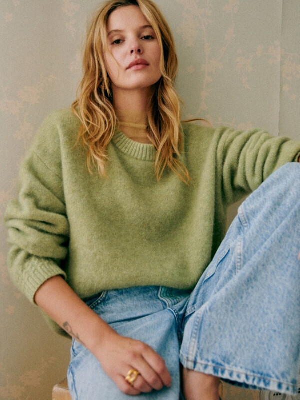 OIINAA kötött pulóver női pulóverek tömör őszi téli meleg O-nyakú hosszú ujjú pulóverek 2024 új divatos női pulóverek