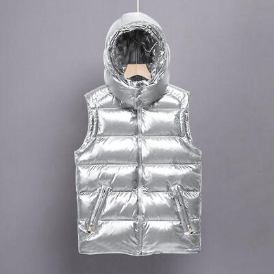 Tavaszi őszi vízálló mellény női téli meleg pamut párnázott puffer mellények ujjatlan parkás dzseki 2024 új