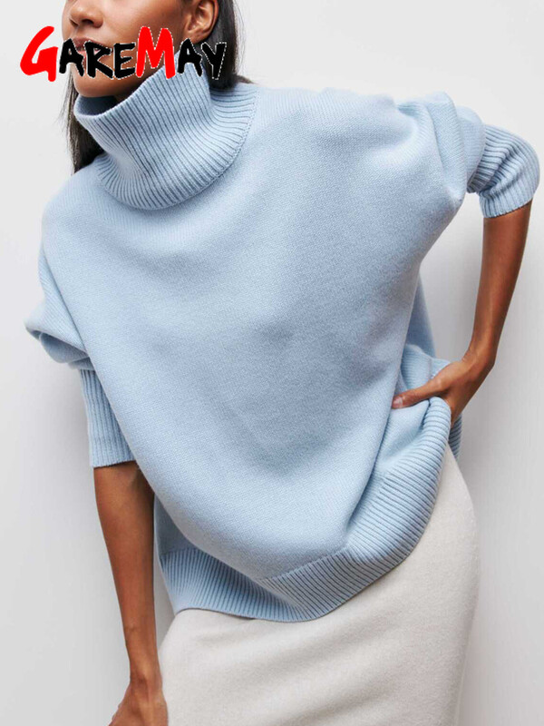 Pulover tricotat de damă cu gât roșu alb negru de Crăciun Pulover supradimensionat largi Tricotaj casual Pulover moale pentru femei 2024