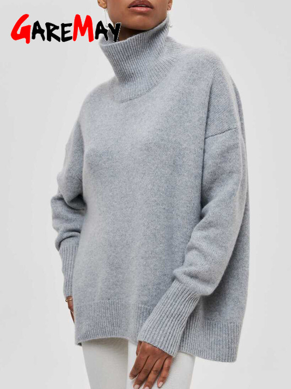 Pulover tricotat de damă cu gât roșu alb negru de Crăciun Pulover supradimensionat largi Tricotaj casual Pulover moale pentru femei 2024