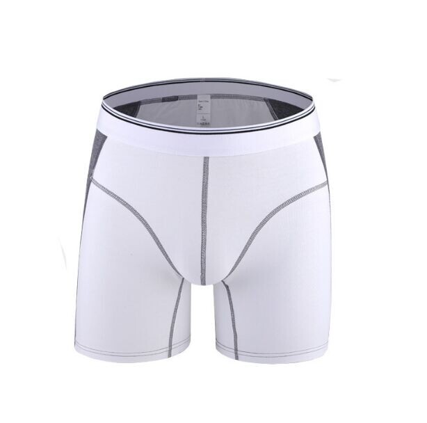 Vīriešu pret nobrāzumu kājas Bokseri šorti Vīriešu Kokvilna Pagarināma Apakšveļa Vīriešu Ikdienas Daudzkrāsaina Jāšanas nodiluma novēršana Apģērba bikses