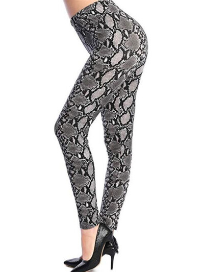 YSDNCHI női szexi leopárd magas derekú sportruházat leggings Aktívruha Nyomtatott leggins nyári elasztikus fitnesz nadrág