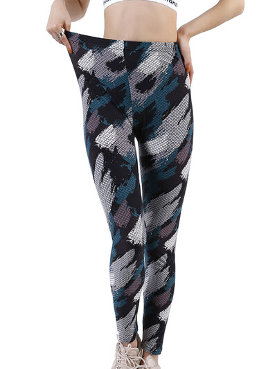 YSDNCHI női szexi leopárd magas derekú sportruházat leggings Aktívruha Nyomtatott leggins nyári elasztikus fitnesz nadrág