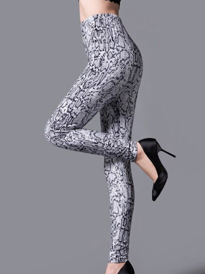 YSDNCHI női szexi leopárd magas derekú sportruházat leggings Aktívruha Nyomtatott leggins nyári elasztikus fitnesz nadrág