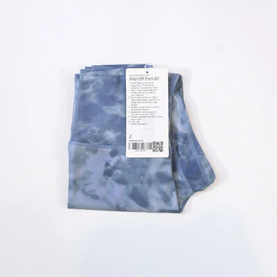 Pantaloni de yoga cu vopsea cravată, cu uscare rapidă, jambiere strânse, pantaloni cu talie înaltă pentru femei, cu aspect atletic, pantaloni pentru exterior