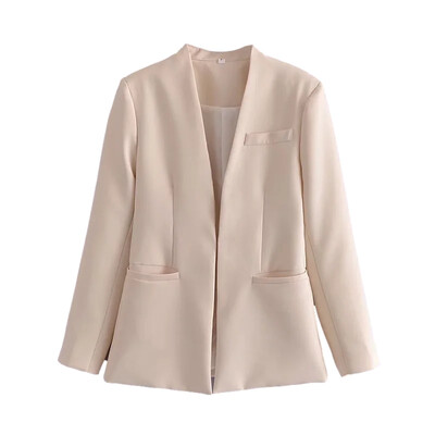 Γυναικεία Κομψή μονόχρωμη μονόχρωμη φόρμα ζιβάγκο 2021 Άνοιξη casual γυναικείο ψηλόμεσο παντελόνι με μολύβι Γυναικεία 10 χρώματα Σετ 2 τμχ