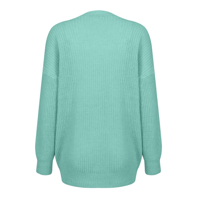 Individualiai pritaikytas megztinis V formos iškirpte