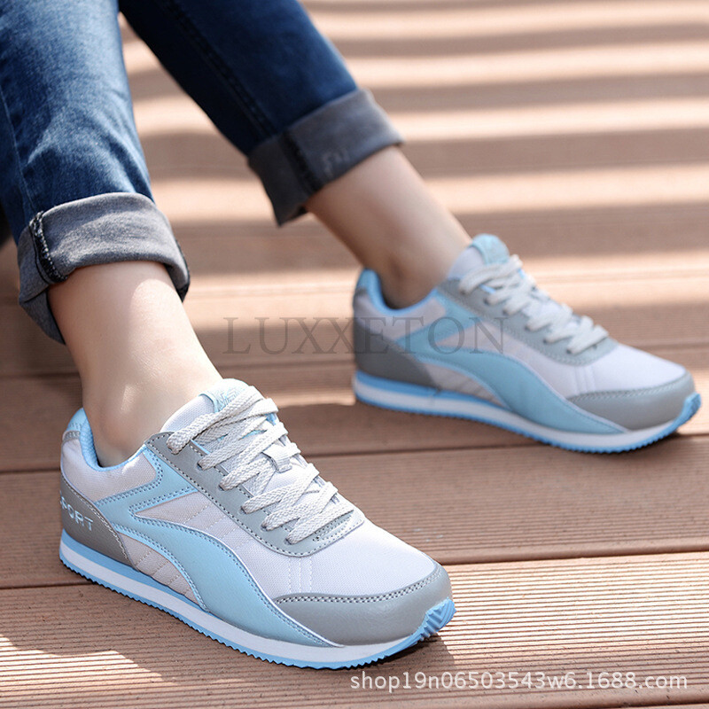 Pantofi de alergare pentru damă, ușoare, respirabile, pantofi sport pentru femei, la modă mari, ocazional, pantofi vulcanizat