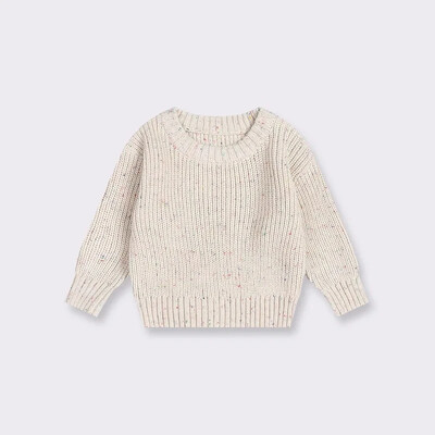 Új őszi és téli baba bő pulóver Kötött fiú lány ruhák kerek nyakú gyerek tipegő pulóver baba masszív vaskos felsőruházat DGUKYM