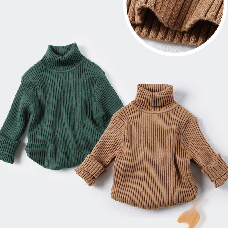 2024 új őszi gyermekruházat gyerek pulóver hosszú ujjú egyszínű alkalmi laza pulóver pulóver baba kötött ruhák