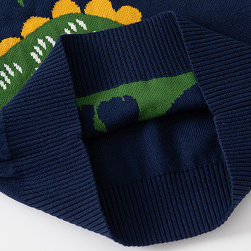 IYEAL IYEAL Pulover pentru copii, iarnă caldă pentru copii, model de desene animate, sugari, băieți, fete, tricotat, cardigan, îmbrăcăminte de toamnă, tricotaje pentru copii, vârsta 2-7 ani