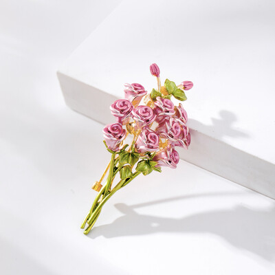 Luksusa dizains, zils kristāla pušķis, saktas sievietēm, inkrustēts ar kalnu strēlni, modernas saktas piespraudes Apģērbu aksesuāri Rotaslietas Dāvanas