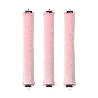 Bigudiuri de păr fără căldură Curling Rod Bandă No Heat Role de păr Bucle leneșe cu cârlig Dormitor Tije flexibile moi Instrumente de coafat păr