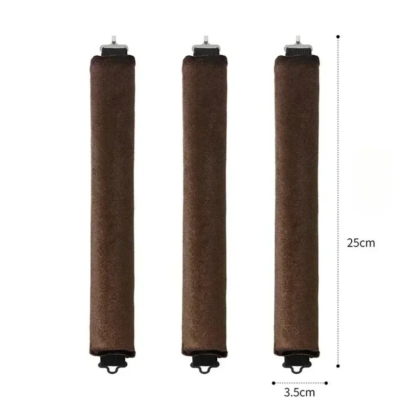 Bigudiuri de păr fără căldură Curling Rod Bandă No Heat Role de păr Bucle leneșe cu cârlig Dormitor Tije flexibile moi Instrumente de coafat păr