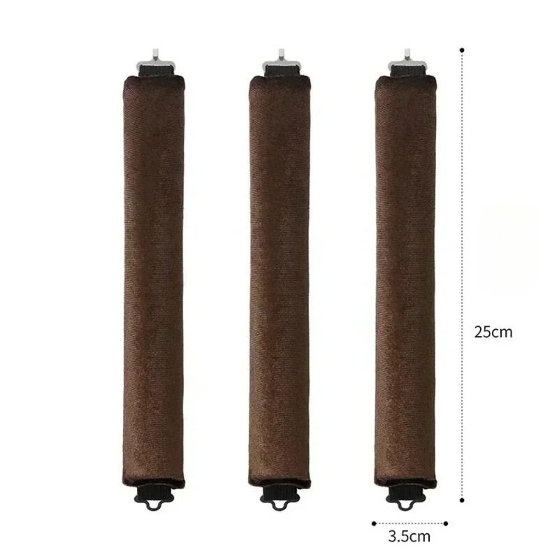 Ondulător de păr fără căldură Role de păr fără căldură Lazy Curling Rod Bandă pentru cap Bucle moi Tije flexibile pentru dormit cu cârlig Instrumente pentru coafarea părului
