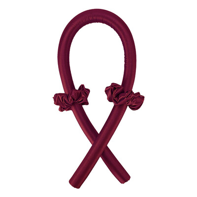 Nő Heatless hajsütő rúd melegítő hajfürtök fejpánt, hogy a haj puhává varázsolja fényes hajcsavaró fodrász eszközök Kiegészítők