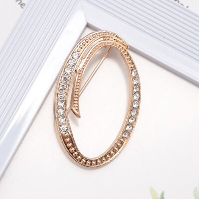 Új strasszos kristály AZ betűs kezdő melltű női arany színű angol elegancia ábécé címke hölgy ékszer ajándék