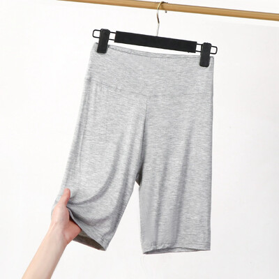 Pantaloni scurți de siguranță pentru femei de vară, bumbac elastic, pantaloni scurți pentru băieți, pantaloni scurți pentru femei cu talie înaltă, anti-frecare