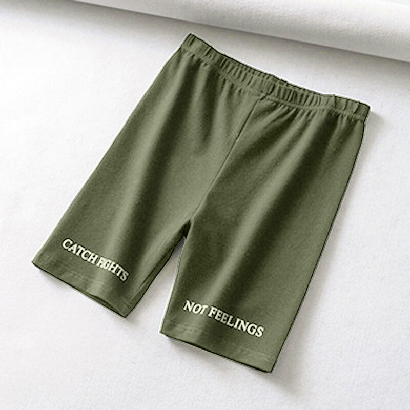 Női szexi rövid fekete rugalmas derék vékony fitness gótikus Hip Hop y2k alkalmi nyári motoros Betűmintás Magas derekú rövidnadrág