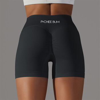 Pchee Seamless Biker Shorts Women Bum Summer Workout Short Legging Спортно облекло Фитнес екипи Gym Yoga Run Scrunch Butt Booty