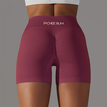 Pchee Seamless Biker Shorts Women Bum Summer Workout Short Legging Спортно облекло Фитнес екипи Gym Yoga Run Scrunch Butt Booty