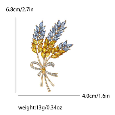 Μοντέρνες καρφίτσες αυτιών με στρας για γυναίκες