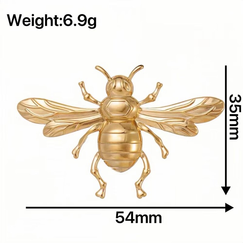 Új, divatos, luxus kialakítású darázsbross nőknek, igényes, sokoldalú kabát, pulóver-kiegészítők
